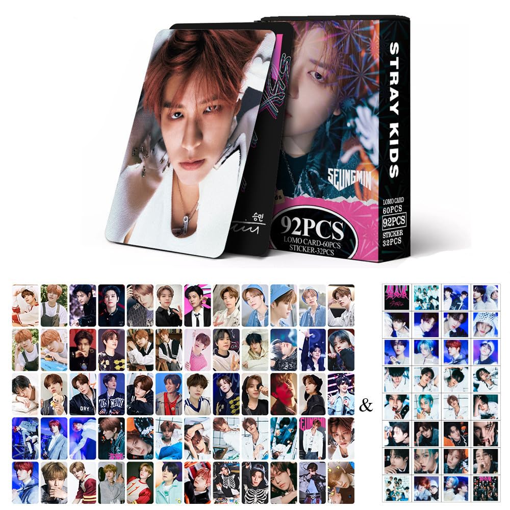 SCISSH Stray-kids Seungmin Merch 60 Adet Kişisel Fotoğraf Kartı 32